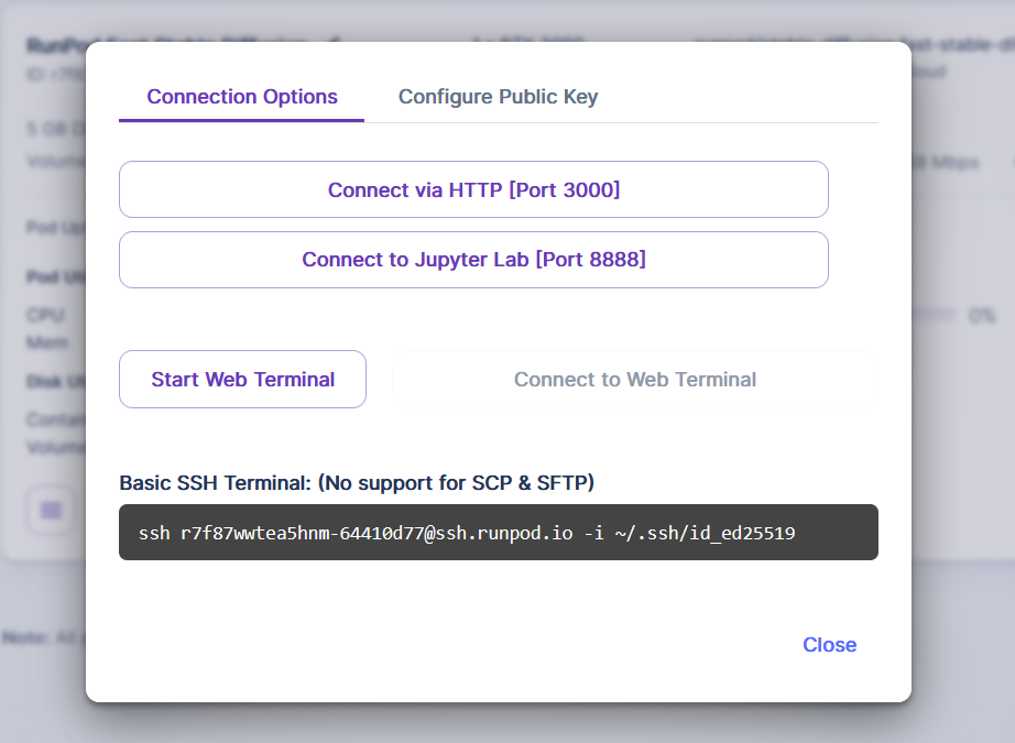 Creating an Animated GIF from an Existing Image with the RunPod Stable  Diffusion Template