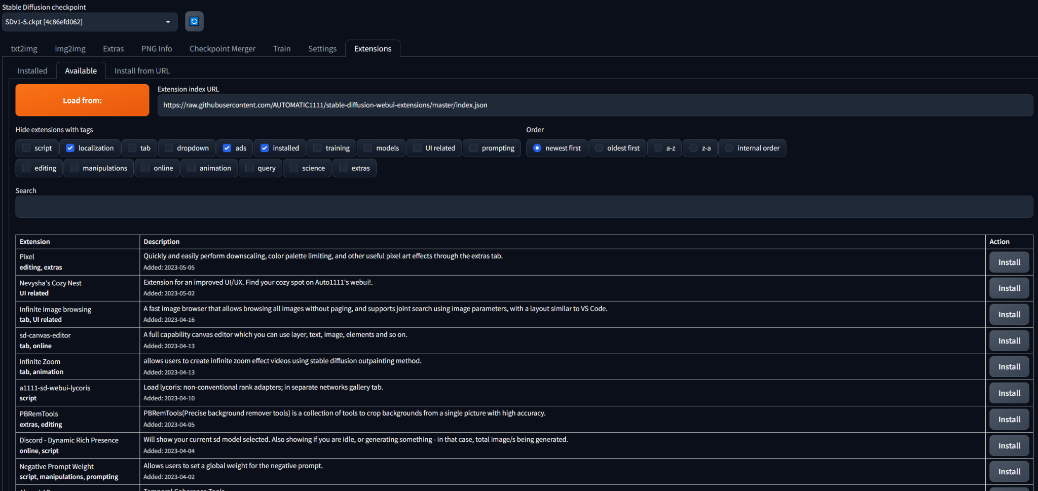 Using Stable Diffusion Scripts and Extensions