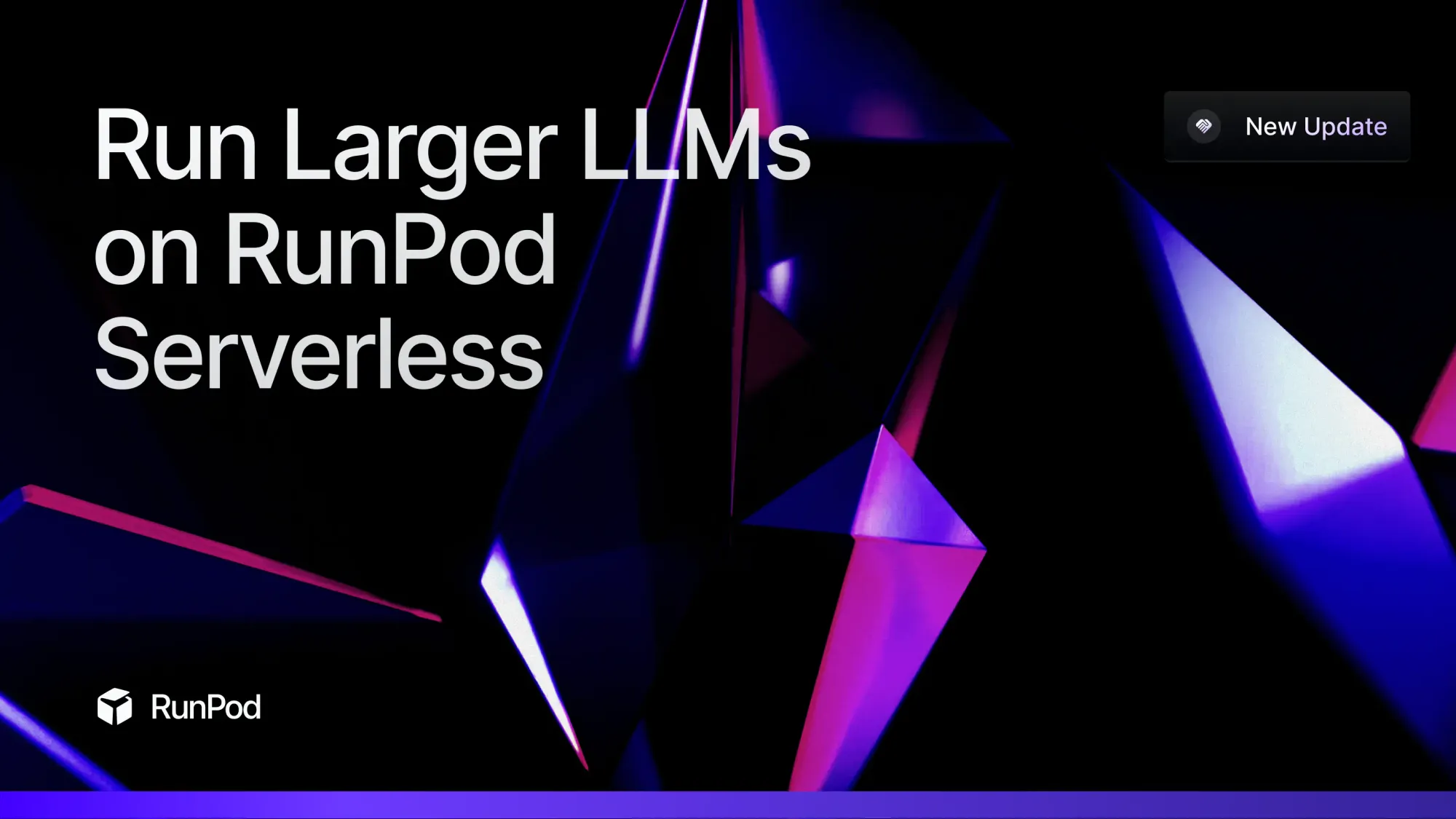 Run Larger LLMs on RunPod Serverless Than Ever Before - Llama-3 70B (and beyond!)