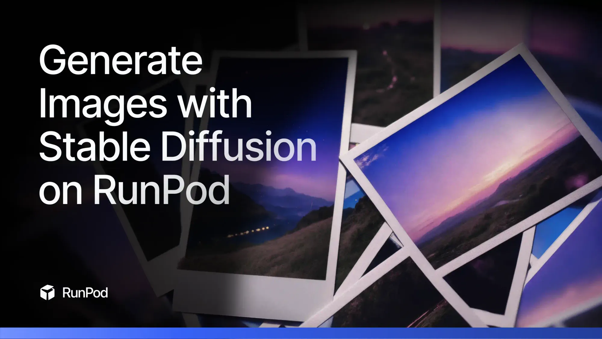 Generate Images with Stable Diffusion on RunPod