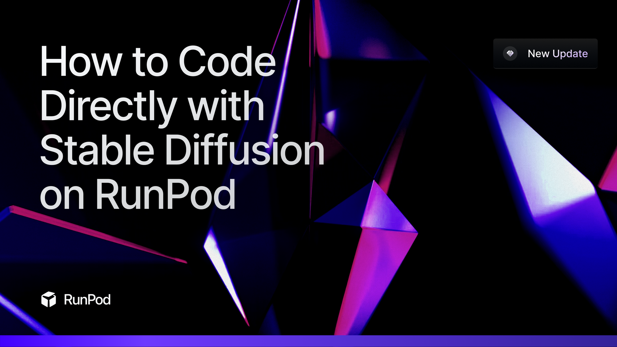 How to Code Directly With Stable Diffusion Within Python On RunPod