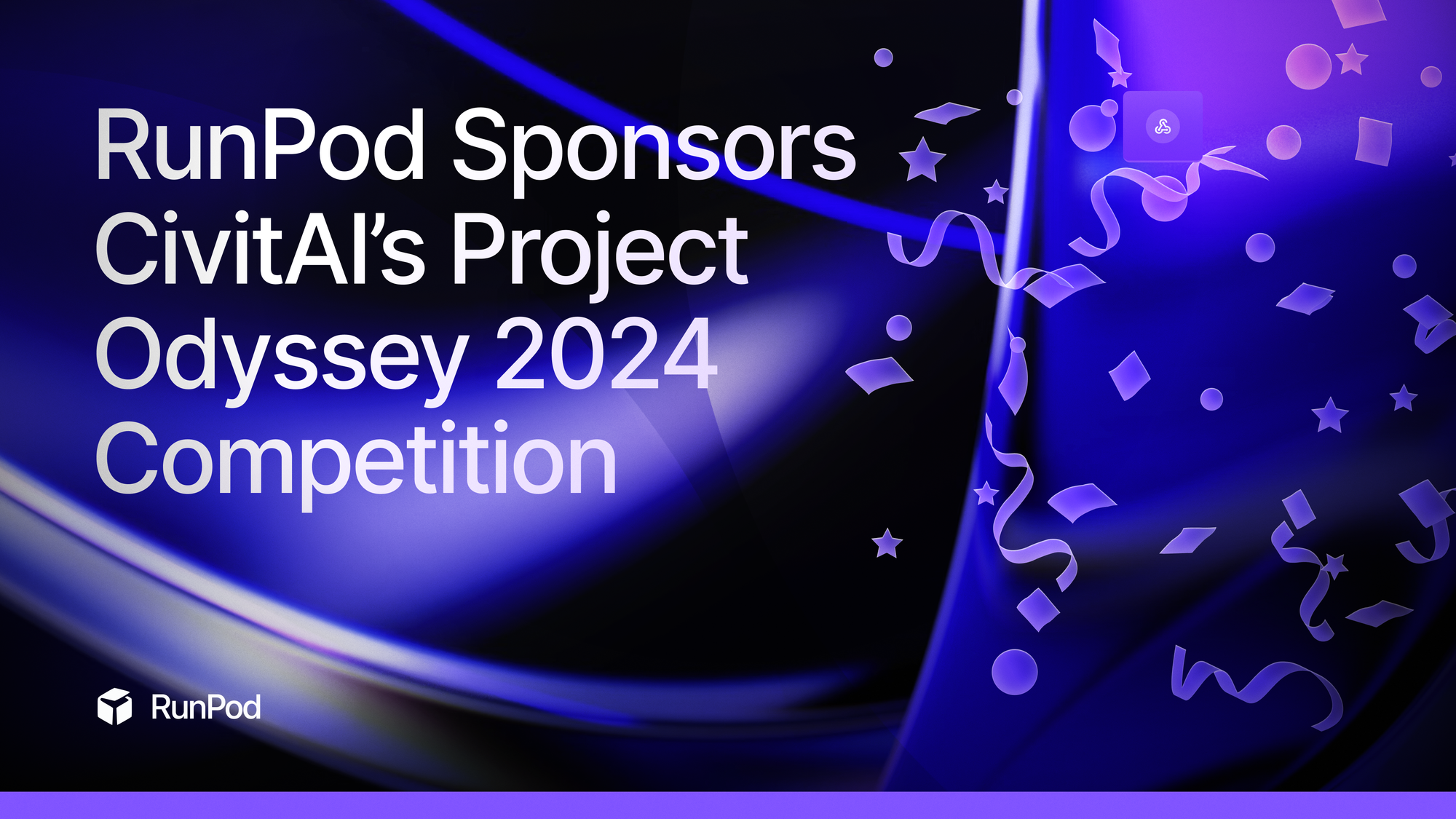 RunPod Sponsors CivitAI's Project Odyssey 2024 Competition