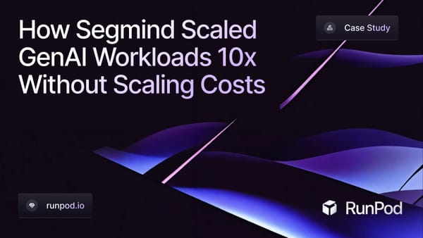 How Segmind Scaled GenAI Workloads 10x Without Scaling Costs
